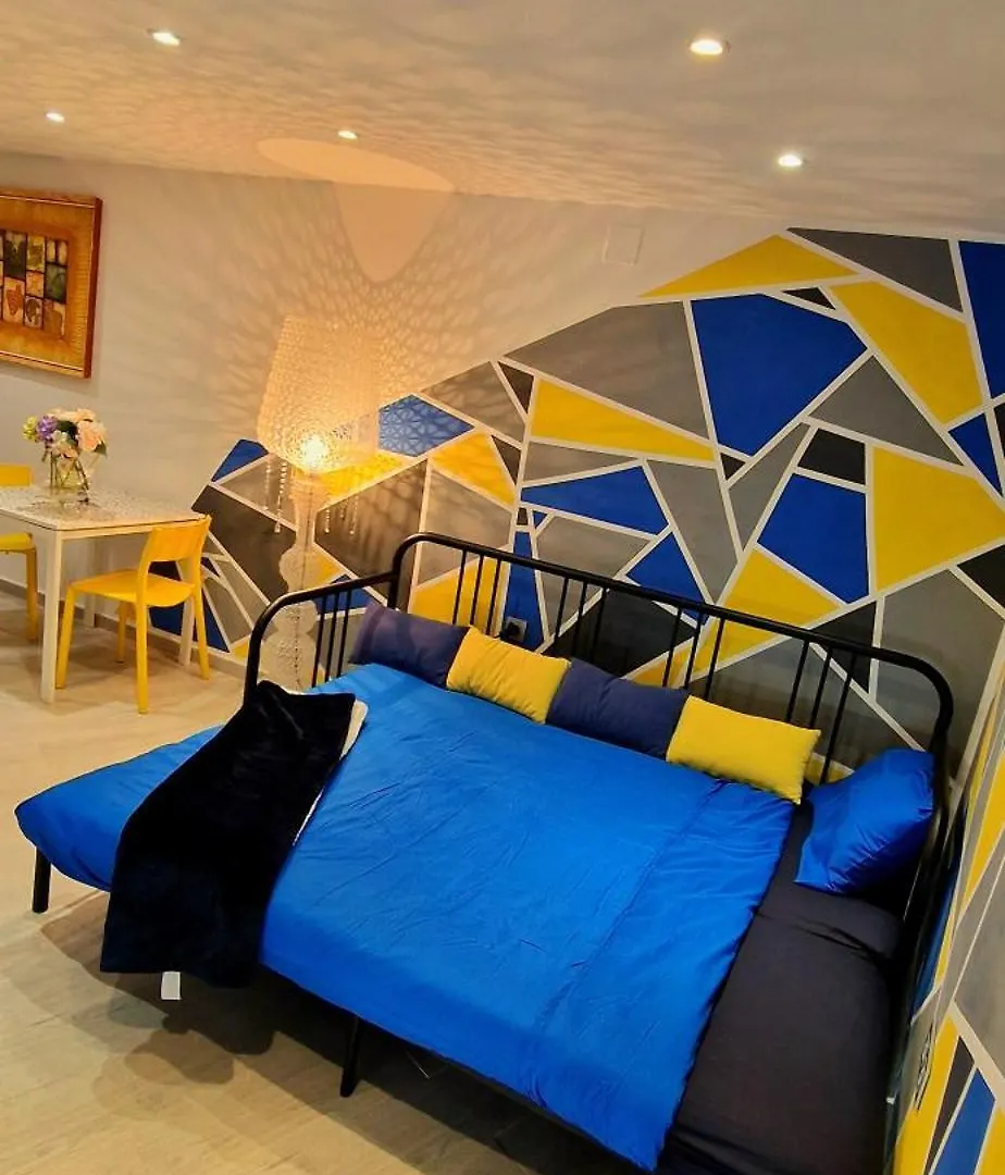 La Villa Escondida 1 Precioso Estudio Vista Al Mar Малага Испания